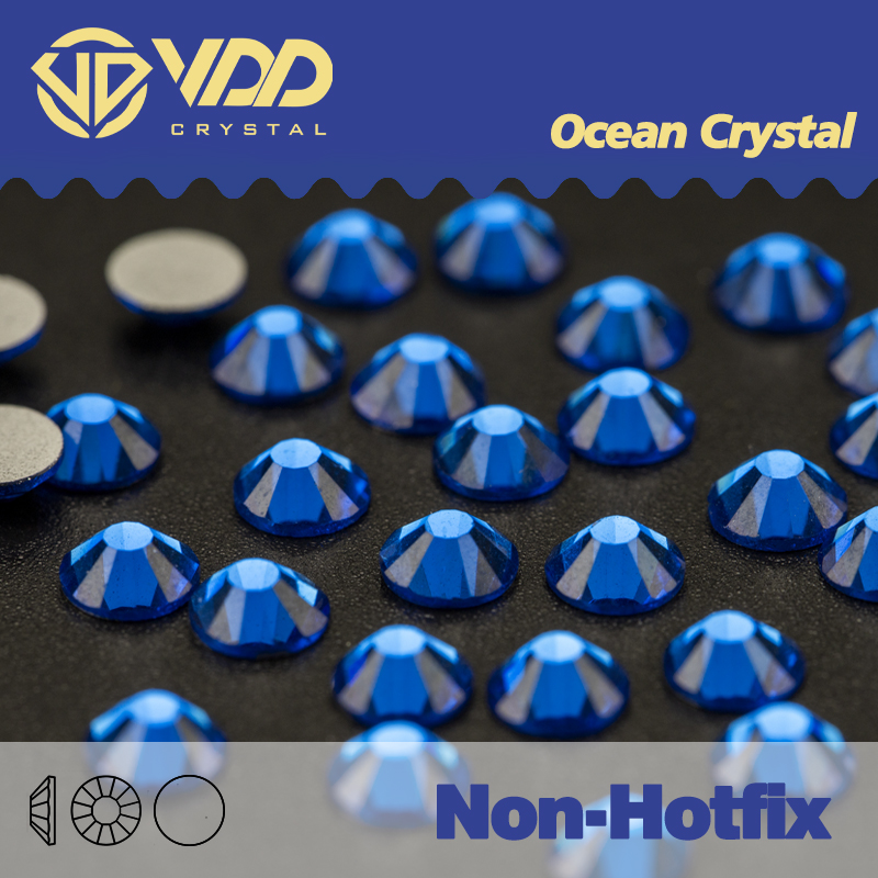 VDD 029 Capri azul diamantes d - Hotfix Rhinestone Sheet reseña y precio