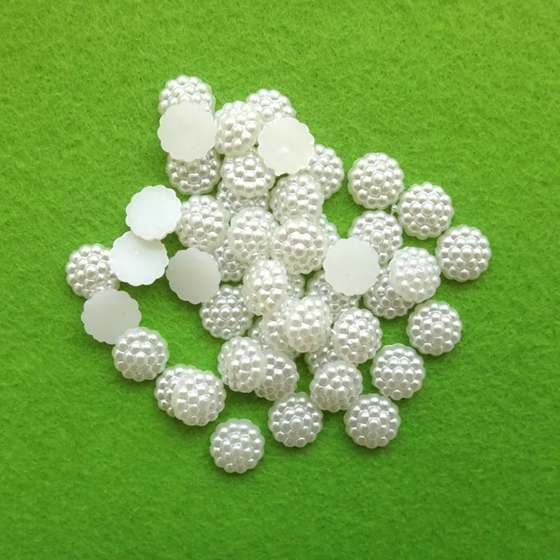 80 piezas/lote de perlas plana - Embellishment Glue Craft reseña y precio