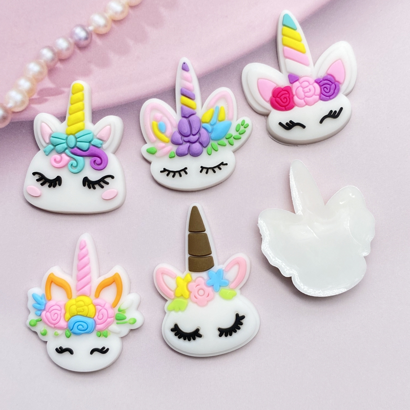12 Uds. De Mini cabeza de unic - Embellishment Glue Craft reseña y precio