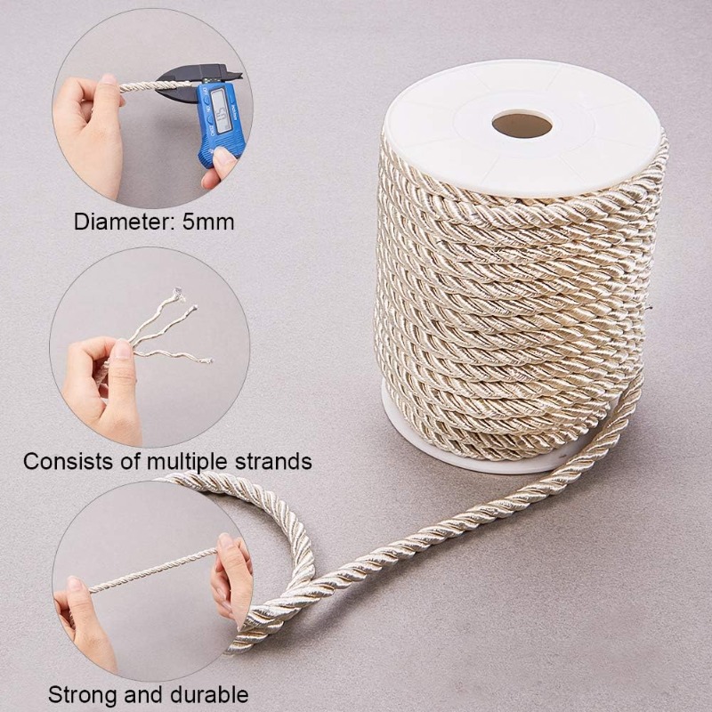 Cuerda de nailon artesanal de  - Cord Trim Twisted reseña y precio